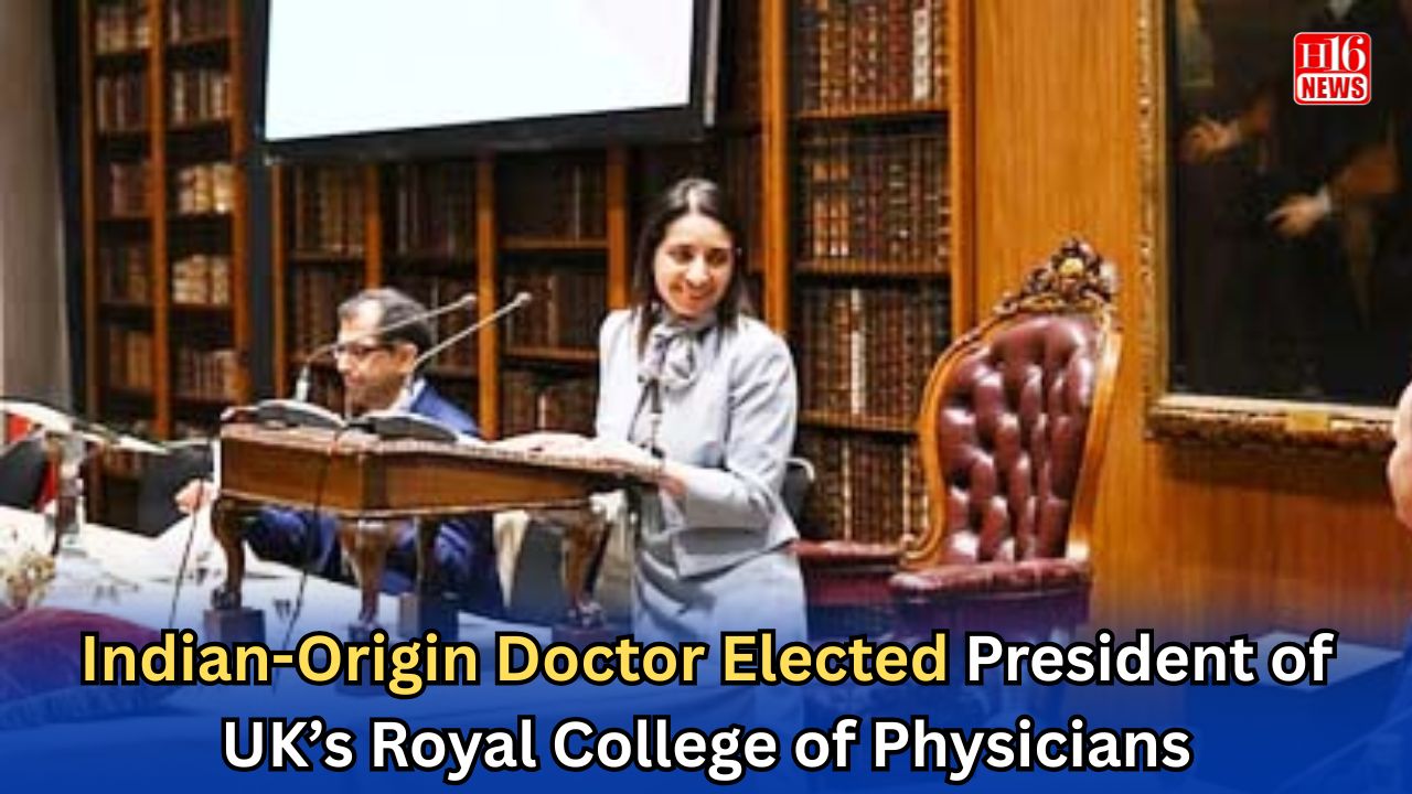 Indian-Origin Doctor Elected President of UK’s Royal College of Physicians